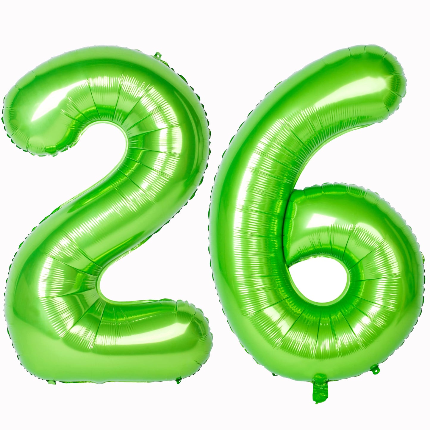 Number Balloons 40 Inch Green Birthday Party Decorations 26St Digital Jumbo Helium Foil Mylar Balloon