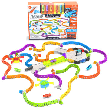 Hexbug Nano Zone, Sensory Toys For Kids & Cats With Over 60 Pieces & 5 Nano Bugs, Stem Kits & Mini Robot Toy For Kids Ages 3 & Up, Batteries Included