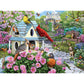 Bits And Pieces – 4-In-1 Multi-Pack 1000 Piece Jigsaw Puzzles For Adults – Glorious Gardens By Artist Mary Thompson, Completed Puzzle Size: 20' X 27'
