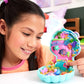 Polly Pocket Dolls And Playset, Glitter Island Compact, Travel Toy With 1 Micro Mermaid Doll, Ocean Pets & Themed Accessories