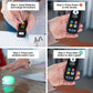 Trebisky Wireless Buzzer System for Game Show, 8 Players, Medium, Plastic, Model B206 - Ideal for Classroom and Trivia Nights