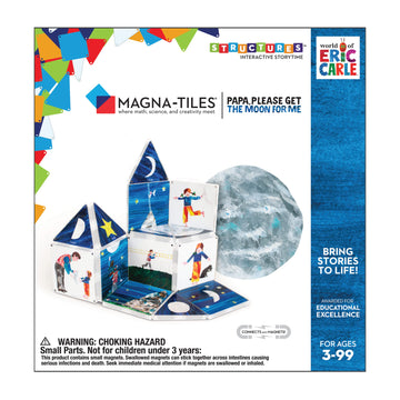 Papa Moon Magnetic Tiles by CreateOn