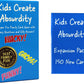 Kids Create Absurdity (Classic) With Expansion Pack (150 Cards Extra): Laugh Until You Cry- Funny Card Game For Kids Family Game Night- Fill In The Blank Game Perfect For Boys Girls Ages 6-12 Years