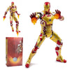 Lonullymege Ironmam Mk42 Action Figures-7 Inch Collector'S Edition Mark Model Doll Statues(Mk 42)