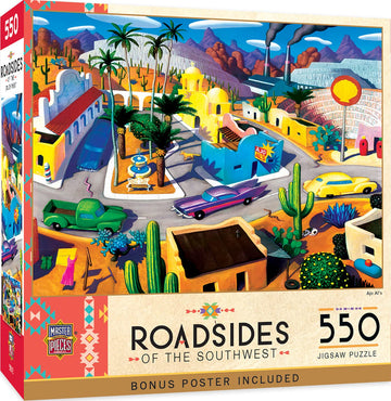 MasterPieces 550 Piece Jigsaw Puzzle for mature-themeds and Family - The Land of AZ - 18x24