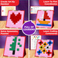Doctor Jupiter My First STEM Pixel Art Kit, Brain Craft for Girls Ages 5+ | Birthday Gift Ideas for 5-6-7-8-9-10 Year Old Girls