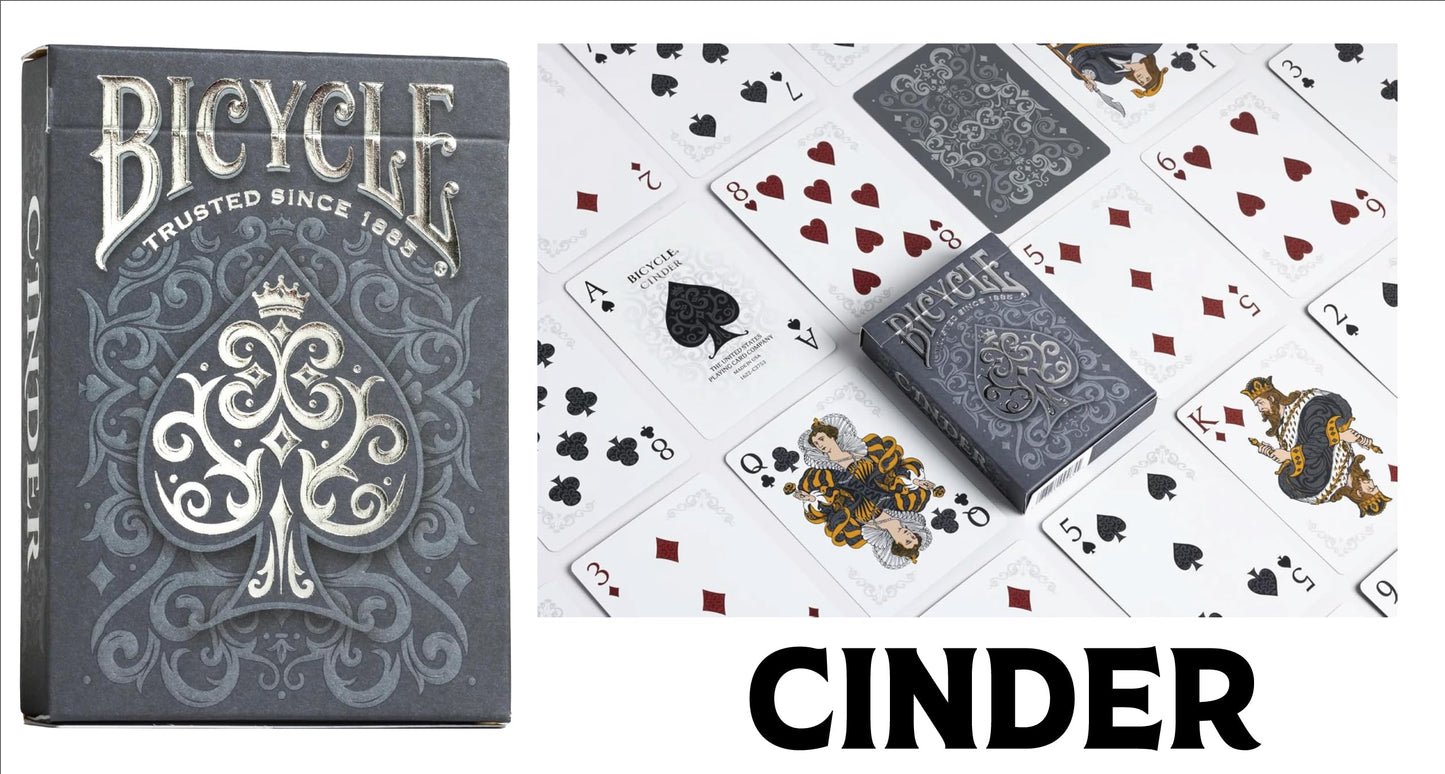 Bicycle Collector's Edition: 6-Deck Bundle Featuring Jacuard  Sea King  Hidden  Cinder  Verbena and Cold Foil Prismatic Decks