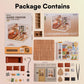 Rolife Led Building Blocks For Adults,1:24 Toy Building Sets,Model Building Kits For Kids Ages 8-12-15,Diy Miniature House Kits For Adults,Birthday Gifts Hobbies For Women Men
