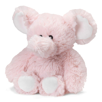 Intelex Warmies Microwavable French Lavender Scented Plush, Jr. Elephant, Pink, 6'' X 2'' X 4''