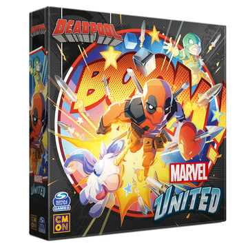 Cmon Marvel United Deadpool Expansion | Tabletop Miniatures Game | Strategy Game | Cooperative Game For Adults And Kids | Ages 1