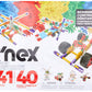 K'Nex Beginner 40 Model Building Set - 141 Parts - Ages 5 & Up - Creative Building Toy, Multi, 141 K'Nex Parts And Pieces,Includ