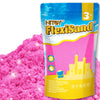 NiToy FlexiSand Value Pack Colored Moldable Self-Sticking Sand, Never Dries Out Fun for 3 Years and Up Kids, Bulk Refill for Sen