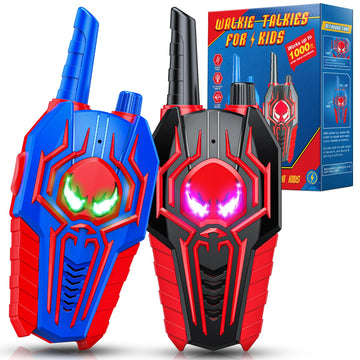 Walkie Talkies For Kids Ages 3-8: Toys Gifts For 3 4 5 6 7 8 9 10 Year Old Boys Kid Outdoor Camping 2 Way Radio Toy Easter Brith