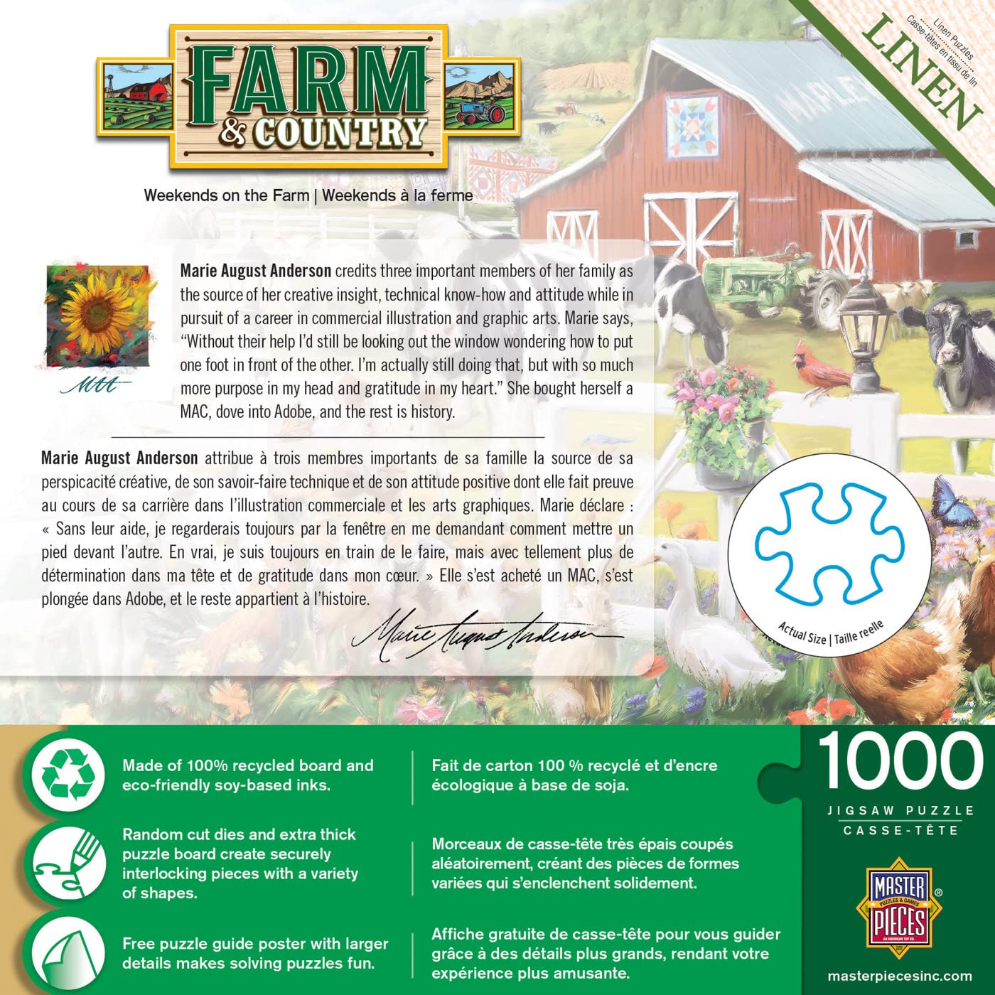 Weekends On The Farm 1000 Pc