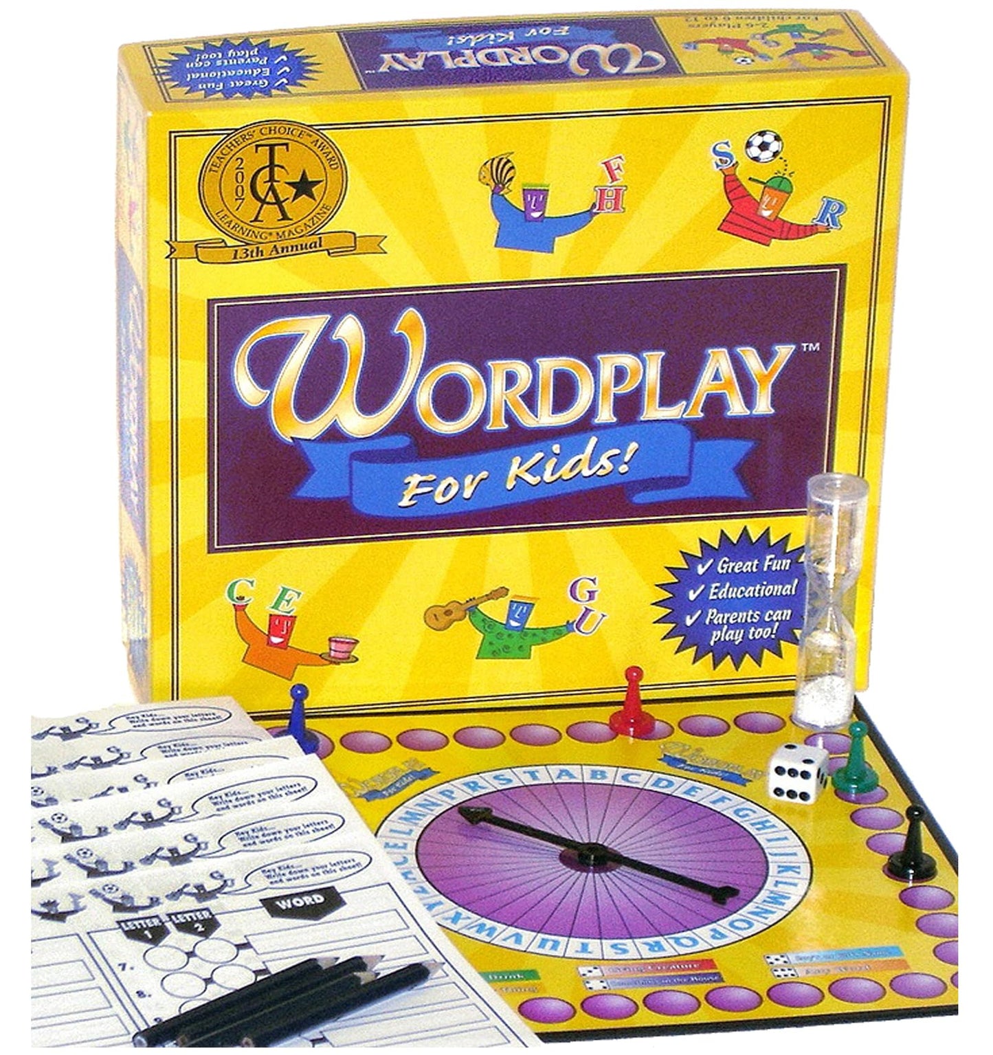 Game Development Group Wordplay for Kids - Fun Educational Game, Multicolored, Ages 6+, Model 11128