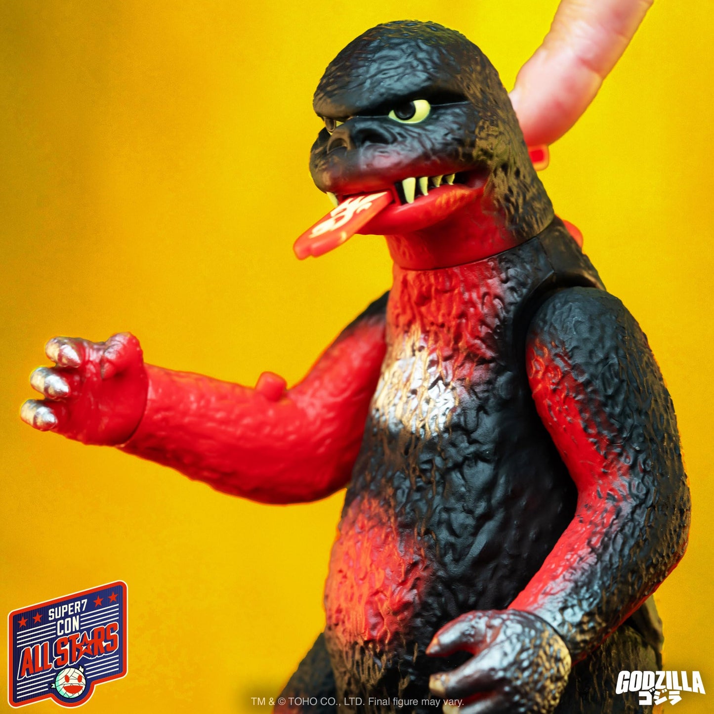Super7 Ultimates! Toho Shogun Godzilla (Vintage Red) - 7'' Toho Godzilla Action Figure With Accessories Classic Movie Collectibl