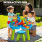 Cozybomb Water Table For Toddlers 3-5 | Outdoor Toys Water Play Table, Magnetic Fishing Toy Game, Summer Splash Pond Showers San