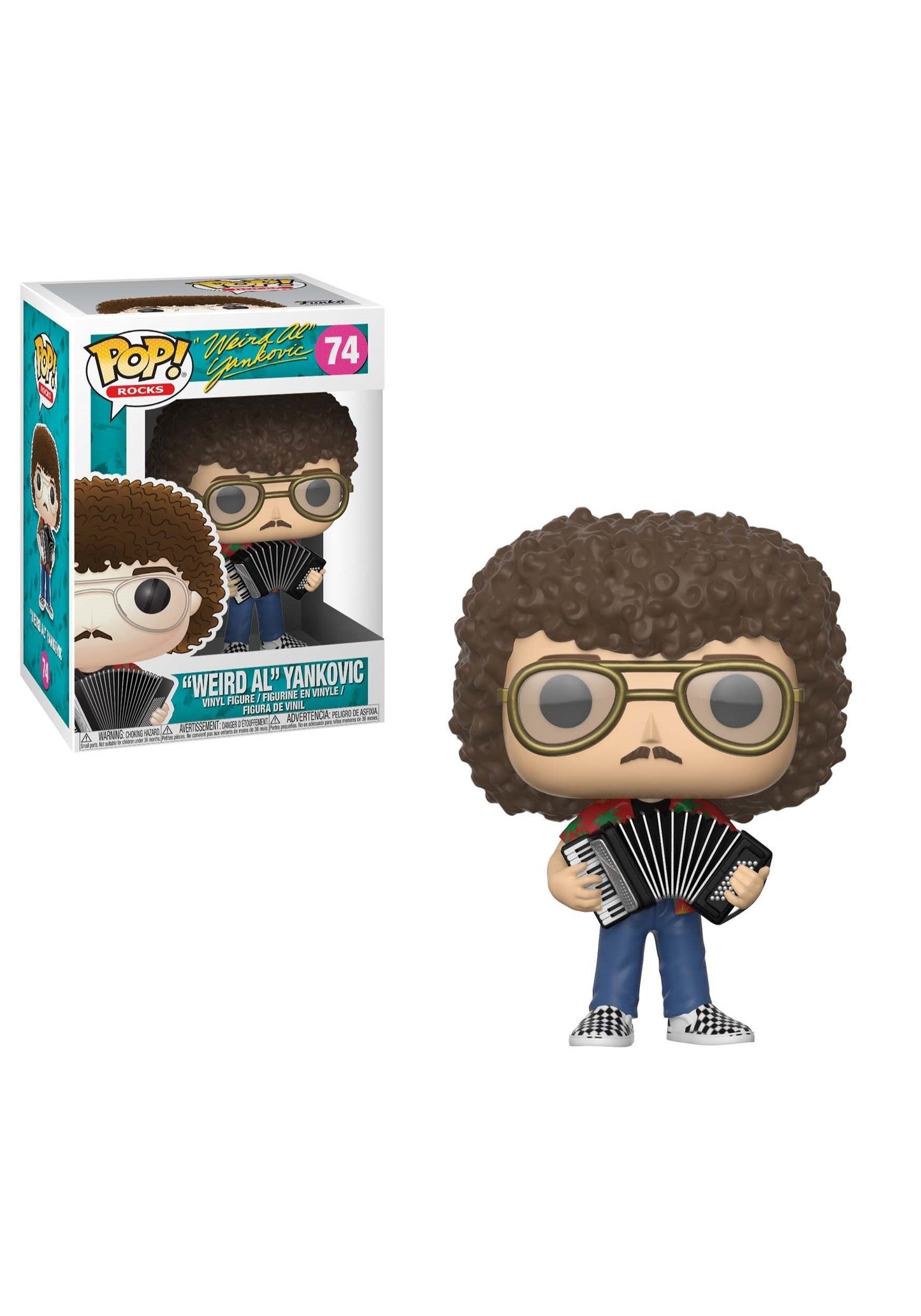 Funko Pop!: Rocks Weird Al Yankovic Collectible Figure, Multicolor