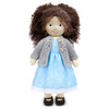 Blissfulpixie Handmade Waldorf Louise - 12'' Soft Girl Rag Doll With Cute Plush, Ideal First Doll For Babies & Toddlers