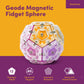 Speks Geode Sphere Magnetic Fidget Toy for mature-themeds | Quiet mature-themed Sensory Toy for Stress Relief & Anxiety  Office Desk Toy & Top Gadget Gift Idea | Warm  12-Piece Set