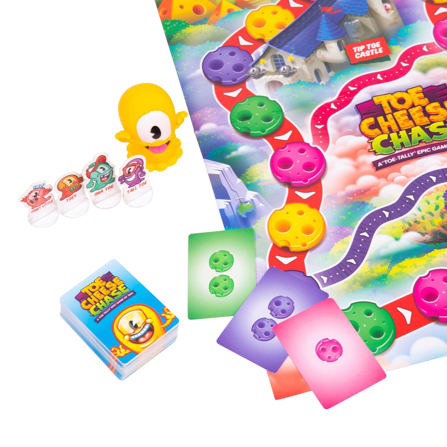 What Do You Meme? Toe Cheese Chase - The Silly Board Game For Family Game Night