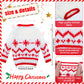 6 Pcs Christmas Elf Doll Clothes Sweater Skirt Elf Doll Accessories Outfit Knitted Santa Clothing for Doll Holiday Xmas  Doll is Not Included Package (Simple)