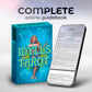 Omnito Original Idylls 78 Tarot Card Set | Pocket-Sized (4.13'' X 2.3'') | Unique Borderless Deck | Fortune Telling Cards | Clas