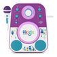 Singing Machine Kid'S Singing Machine Kids Smk250Pb Mood Led Glowing Bluetooth Sing-Along Speaker With Wired Youth Microphone Do