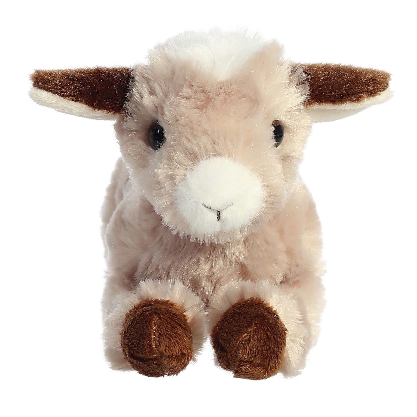 Aurora® Mini Flopsie™ Paisley Goat™ Stuffed Animal, Brown, 8 Inches, Polyester, Model 31831