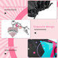 Kigeli Gymnastics Gifts Gymnastics Drawstring Bag Headband Bracelet Necklace Scrunchies Makeup Bag Vacuum Bottle Keychain 50 Pcs