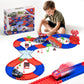 Spider Toys For Ages 5-7, Spider Race Track With 2 Pcs Spider Cars Toys For 3 4 5 6 Year Old Boys Girls Diy Flexible Tracks Play
