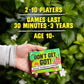 Big Potato Secret Missions Party Game - Outdoor Edition, Small Size, Cardstock, Model DGGOUT01UNI-UK