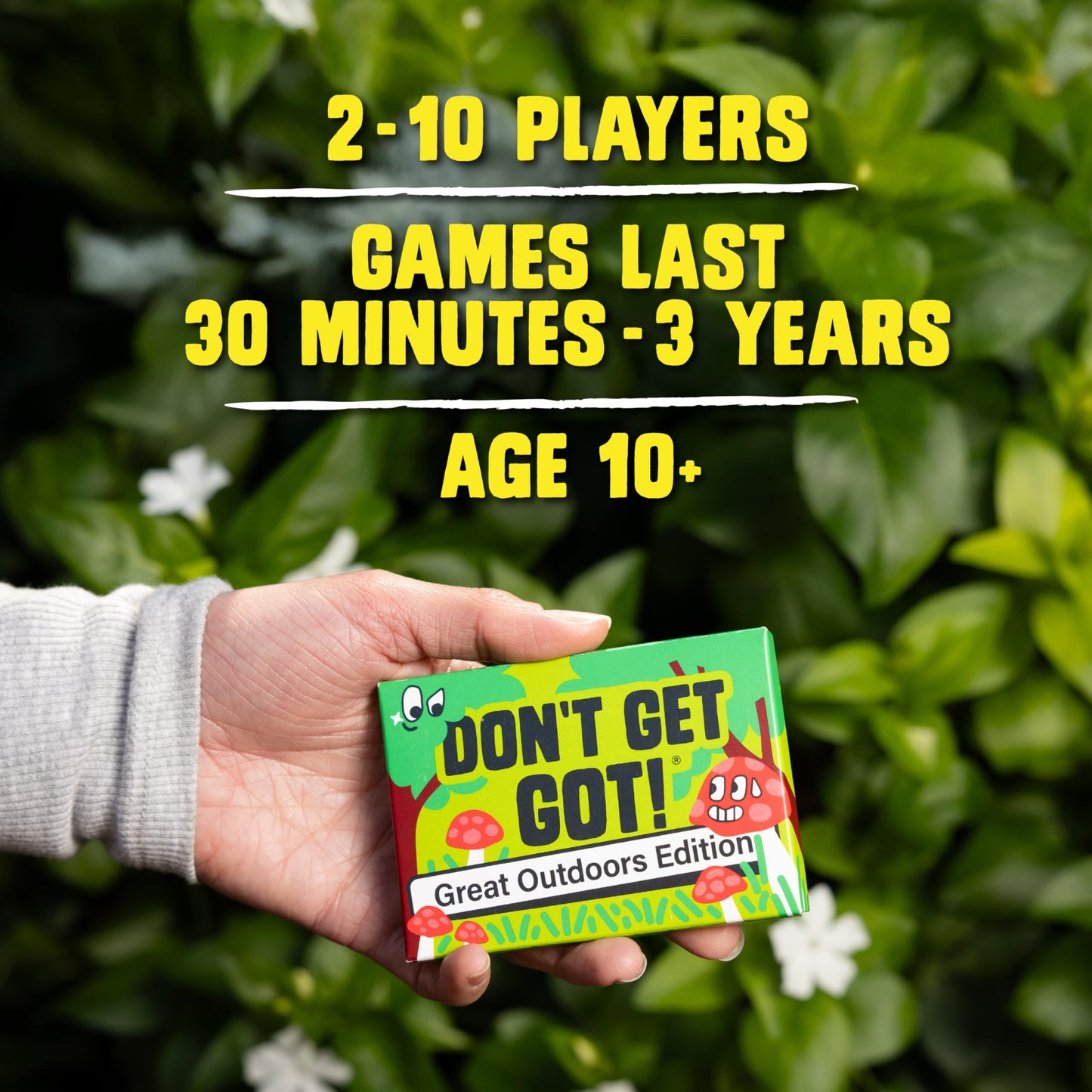 Big Potato Secret Missions Party Game - Outdoor Edition, Small Size, Cardstock, Model DGGOUT01UNI-UK