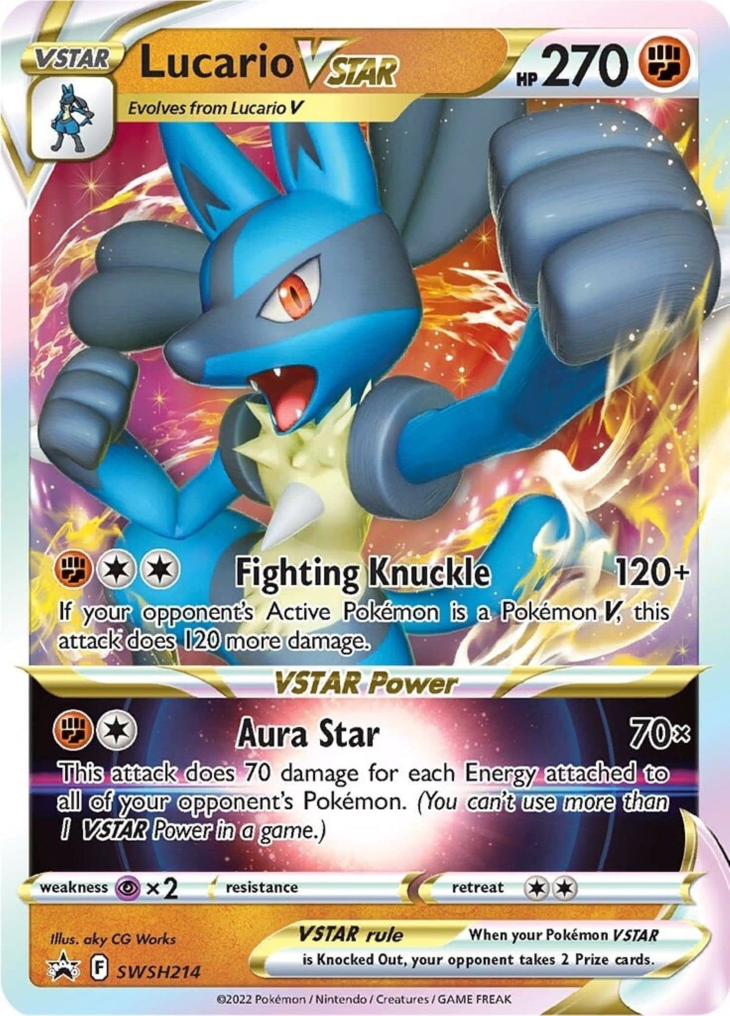 Pokemon TCG: Lucario VSTAR enhanced Collection