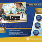 Masterpieces Wood Train Sets - The Polar Express 18 Piece Train Set