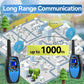 Retevis Rt628 Kids Walkie Talkies, Long Range 2 Way Radio 22 Channel, Durable Toy Birthday Gifts For 6-12 Year Old Boys And Girl