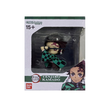 Bandai Chibi Masters Demon Slayer Tanjiro Kamado Figure, Red, White