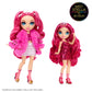 Rainbow High Jr High Series 2 Stella Monroe- 9'' Fuchsia Pink Posable Fashion Doll With Designer Accessories And Open/Close Back