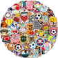 Benresive 300 Pcs Sports Stickers For Kids, Sport Stickers For Water Bottles, Waterproof Water Bottle Stickers For Boys, Vinyl Laptop Stickers Packs, Kids Boys Classroom Prizes For Elementary Students