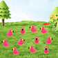 Homico 50Pcs Mini Flamingos Ducks Mini Resin Animals Flamingo Decor Tiny Ducks For Crafts Dollhouse Fairy Garden Landscape Aquar