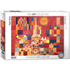 EuroGraphics Castle and Sun Art Puzzle - Cardboard, 1000 Pieces, Model 6000-0836