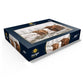 MyPuzzle Hairy Scottish Highland Cattle in A Winter Landscape - enhanced 500 Piece Jigsaw Puzzle for mature-themeds