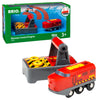 Brio World 33213 - Remote Control Train Set | Wooden Toy For Kids | Enhances Logical Thinking | Compatible Railway Toys | Ideal For Ages 3 And Up