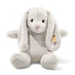 Steiff Hoppie Rabbit: enhanced 15 Stuffed Animal Toy  Soft Cuddly Friends for Girls  Boys & Kids (Light Grey)