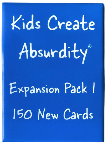 Kids Create Absurdity-Expansion Pack -150 New Cards (Core Game Sold Separately) Now Even More Hilarious To Play With Friends And Family!