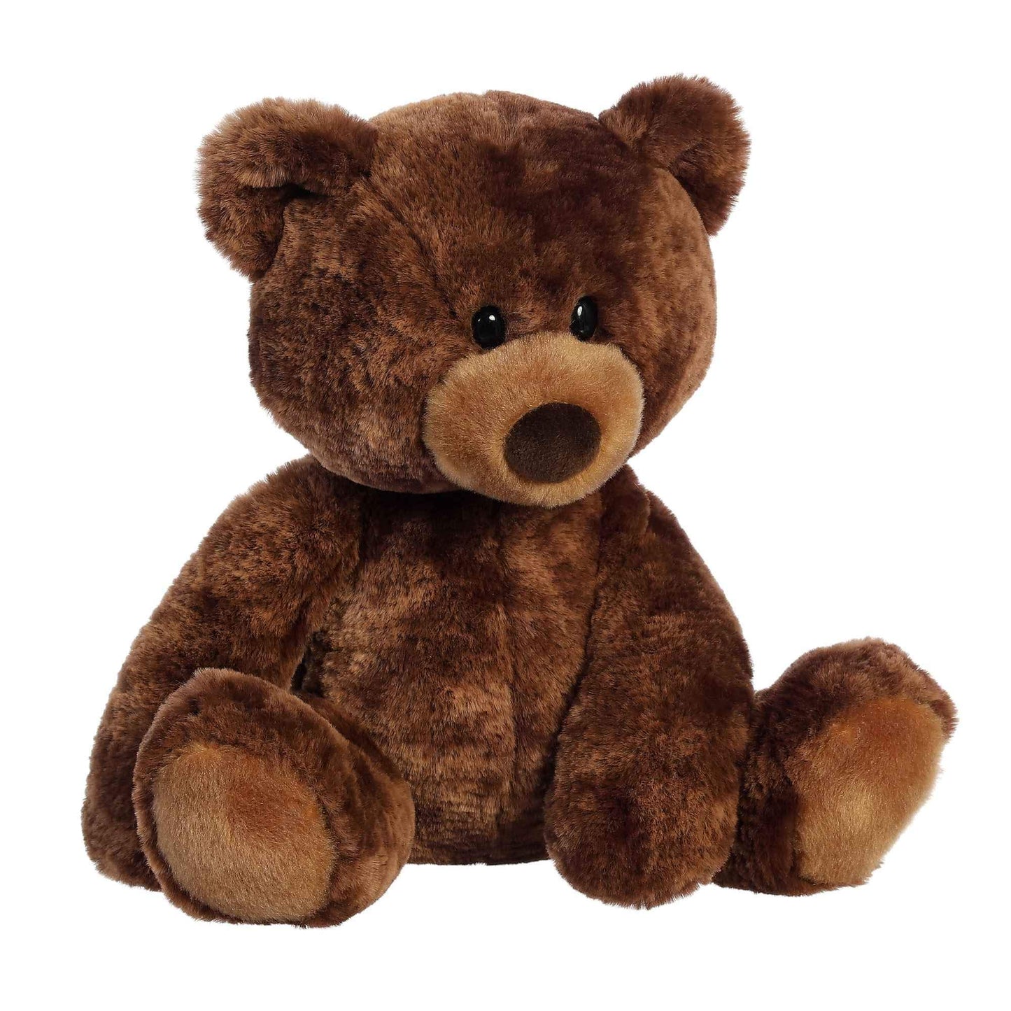 Aurora® Snuggly Coco Swirl Bear™ Stuffed Animal - Comforting Companion - Imaginative Play - Brown 12.5 Inches
