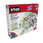 Basic Fun K'Nex Typhoon Frenzy Roller Coaster Building Kit, Gray, Model 51438, Metal Construction