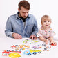 Progressive Puzzles Construction Vehicles 2+ Toddler Puzzle