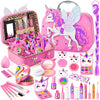 Beayuck Kids Makeup Kit For Girl-Kids Makeup Girl Toys, Girl Makeup Sets Kids Toys Little Girl Toddler Children Princess Christm