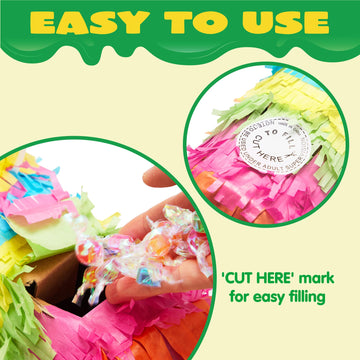 Cinco De Mayo Small Donkey Pinata For Kids Birthday Party, (12.5 X 15.5 X 4.5 In.) For Fun Fiesta Taco Party Supplies, Luau Event Photo Props, Mexican Theme Decoration, Carnivals Festivals, Taco Tuesday Event